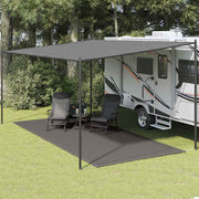 Tapete de campismo para tenda 250x500 cm antracite