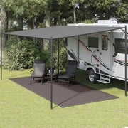 Tapete de campismo para tenda 250x600 cm antracite