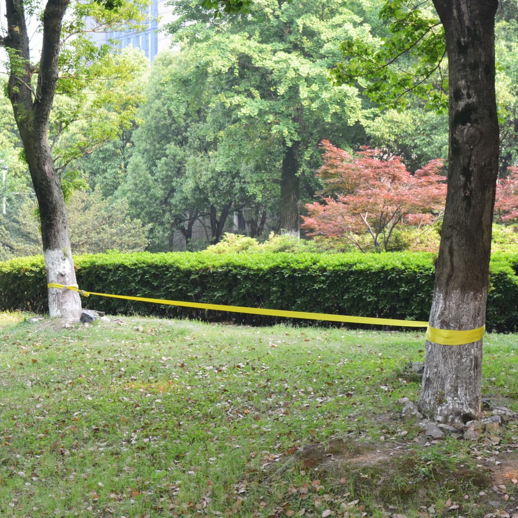 Slackline 15 m x 50 mm 150 kg verde