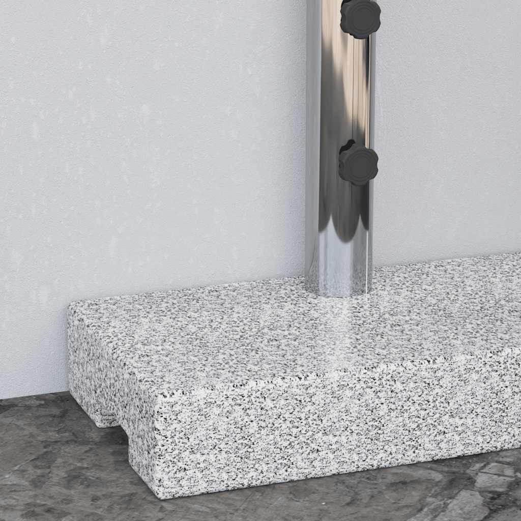 Base para guarda-sol em granito retangular 25 kg