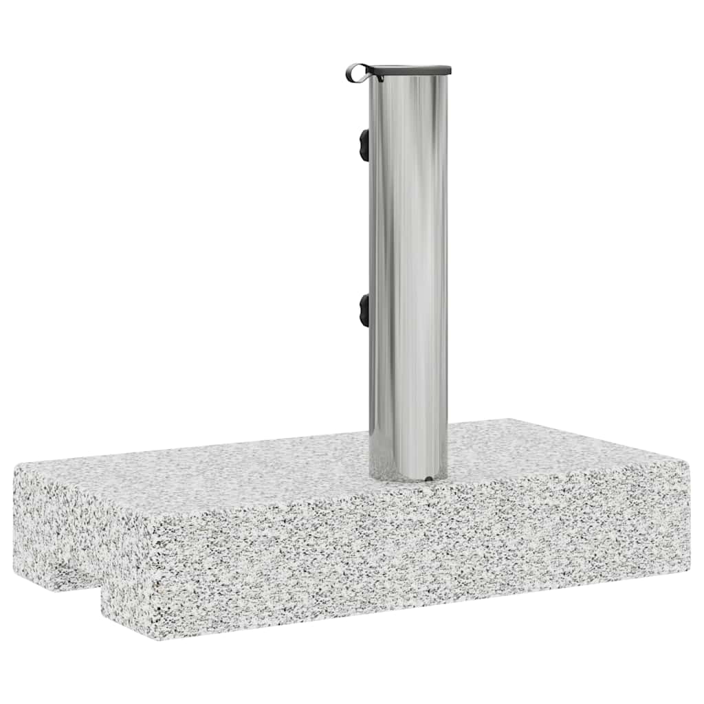 Base para guarda-sol em granito retangular 25 kg