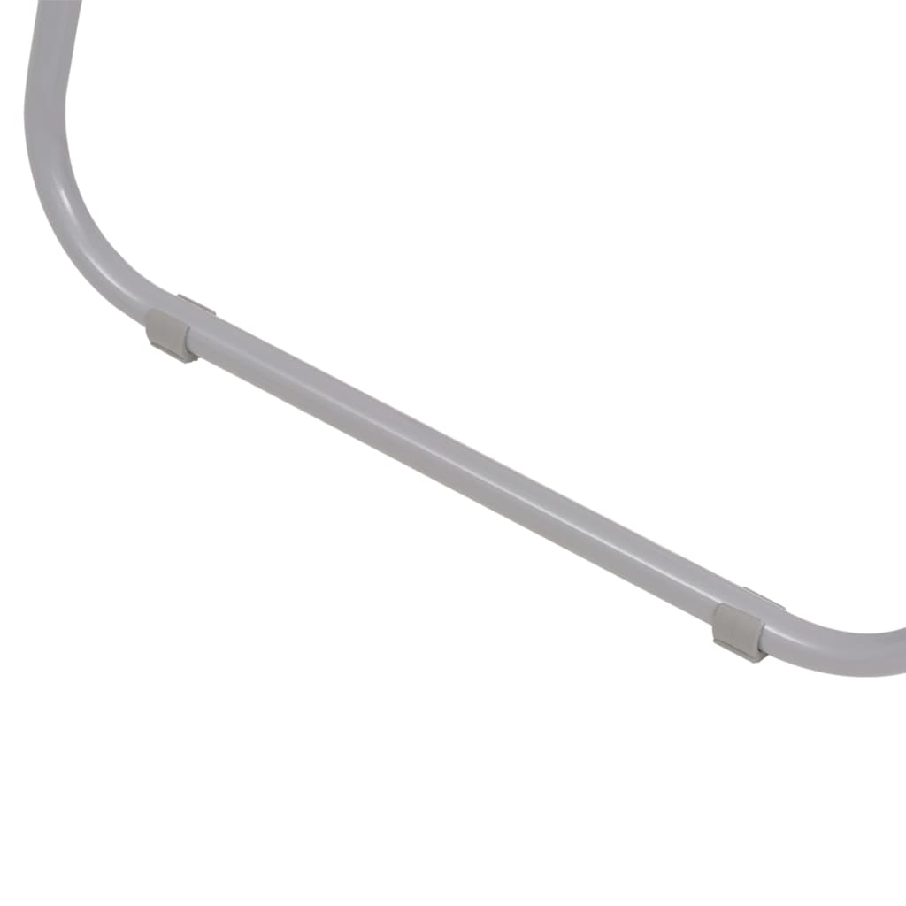 6pcs conjunto de jantar para jardim textilene cinzento