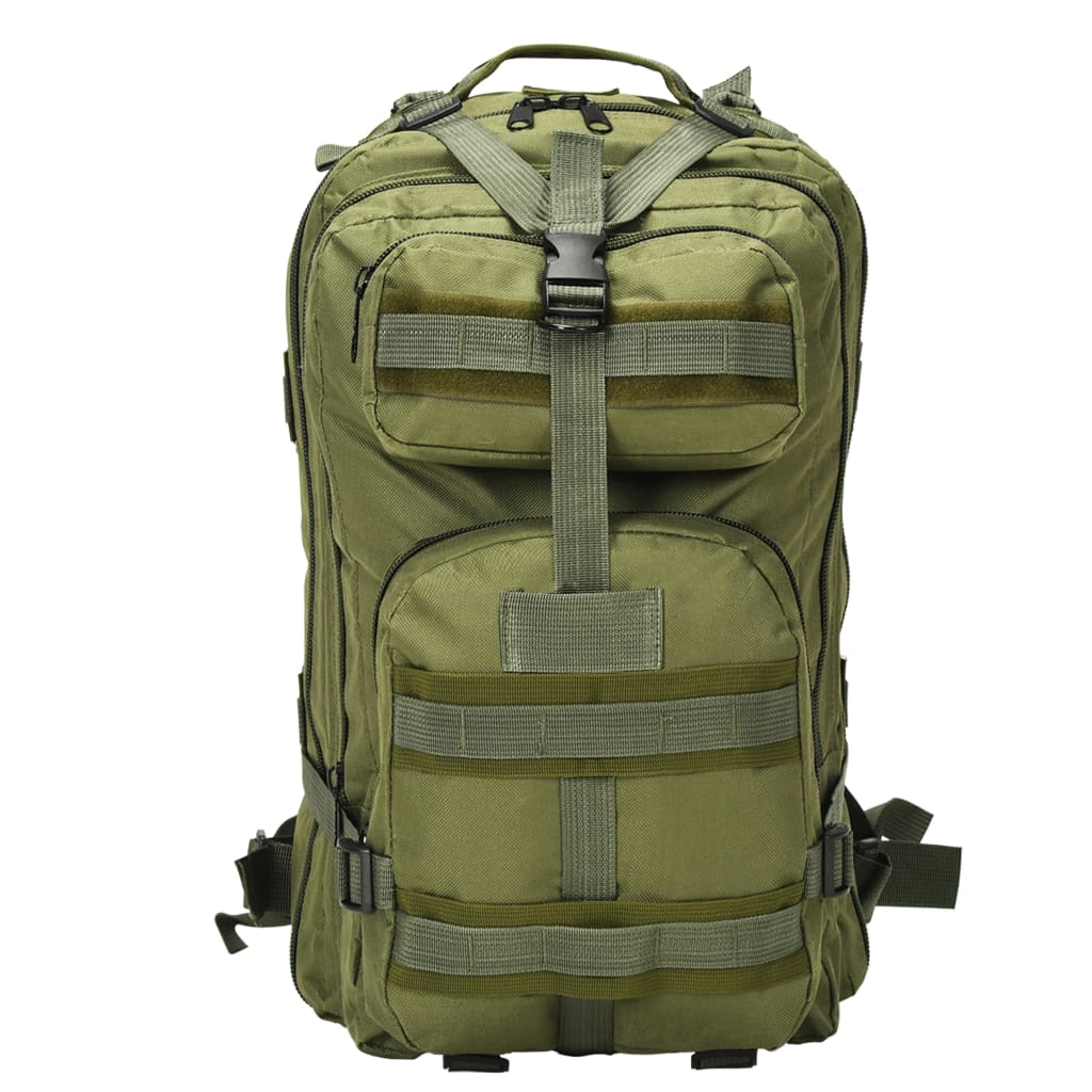 Mochila estilo exército 50 L verde azeitona