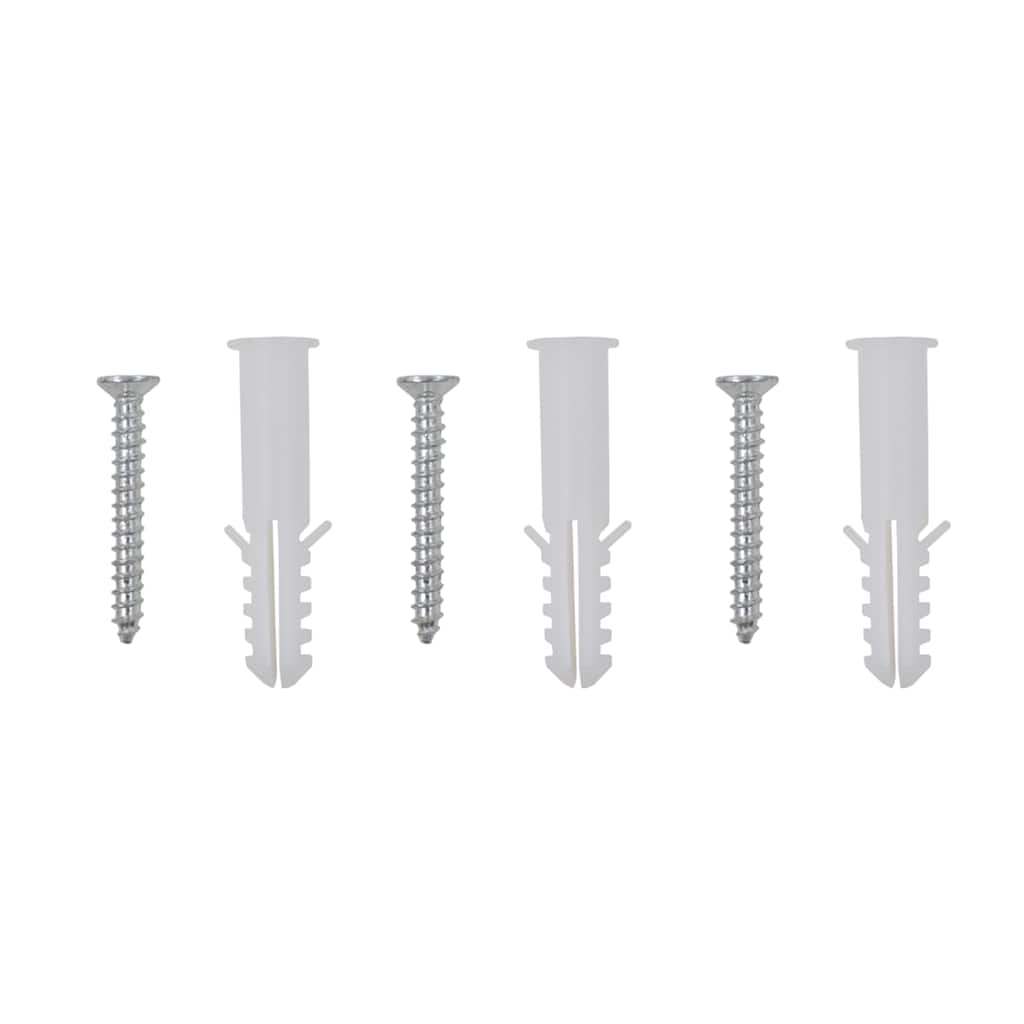 Espelhos de parede 2 pcs 40 cm vidro redondo