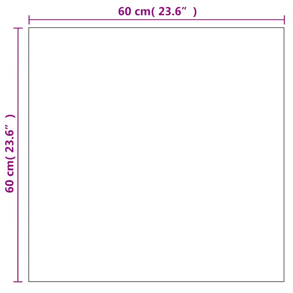 Espelhos de parede 2 pcs 40 cm vidro redondo