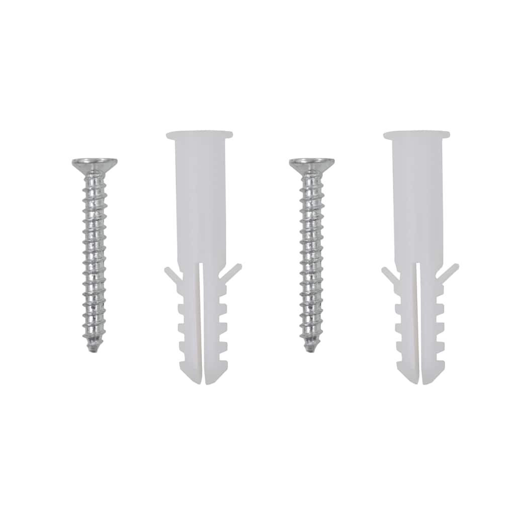 Espelhos de parede 2 pcs 40 cm vidro redondo