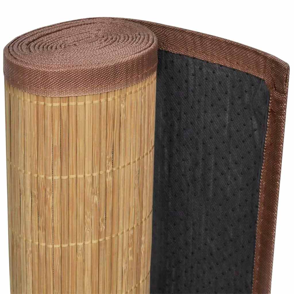 Tapete de bambu 160x230 cm natural