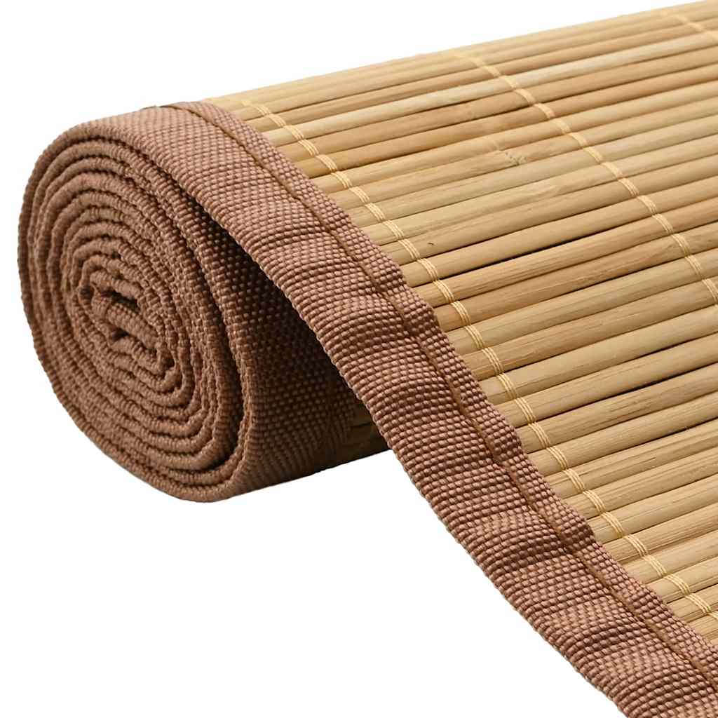Tapete de bambu 160x230 cm natural