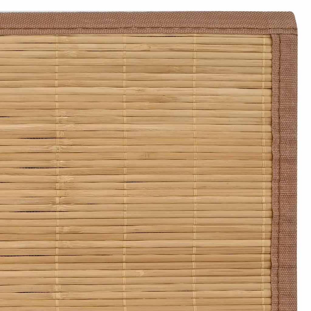 Tapete de bambu 160x230 cm natural
