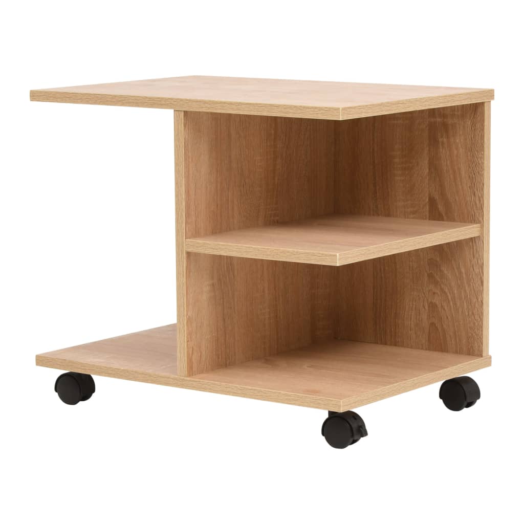 Estante com rodas 50x35x42 cm branco