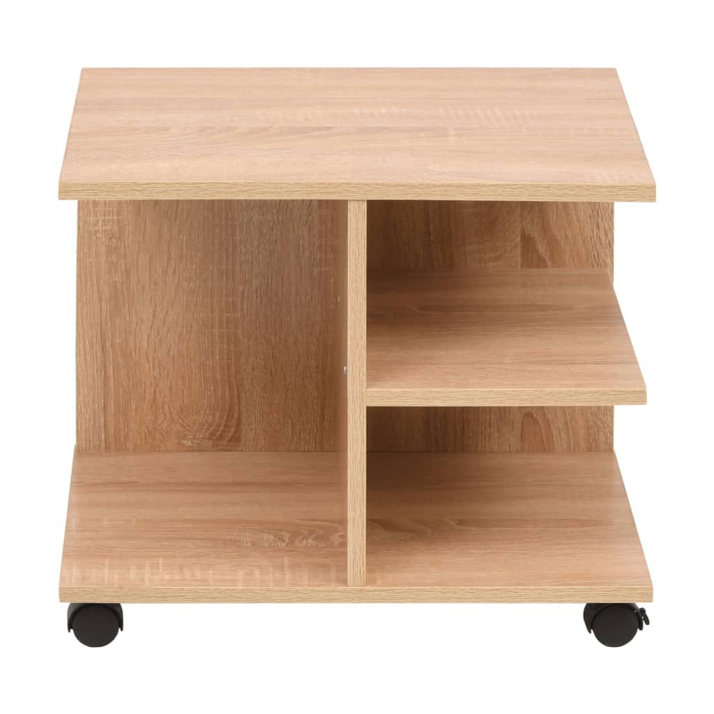 Estante com rodas 50x35x42 cm branco