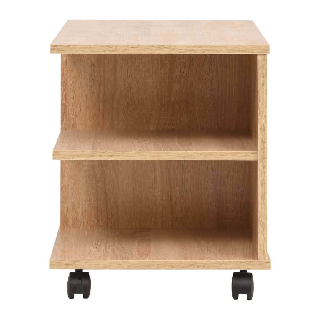 Estante com rodas 50x35x42 cm branco