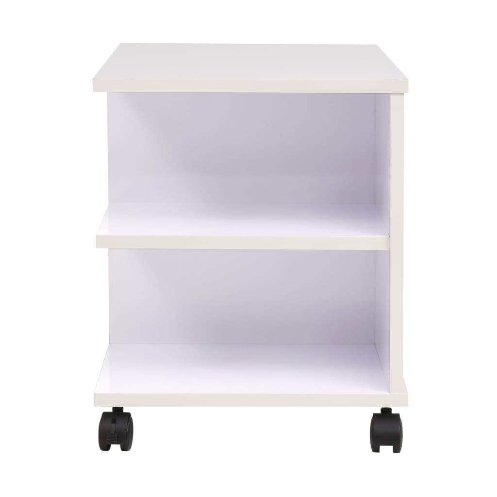 Estante com rodas 50x35x42 cm branco