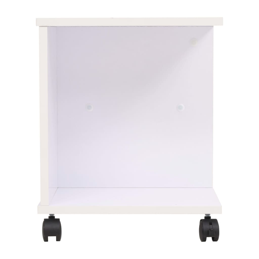 Estante com rodas 50x35x42 cm branco
