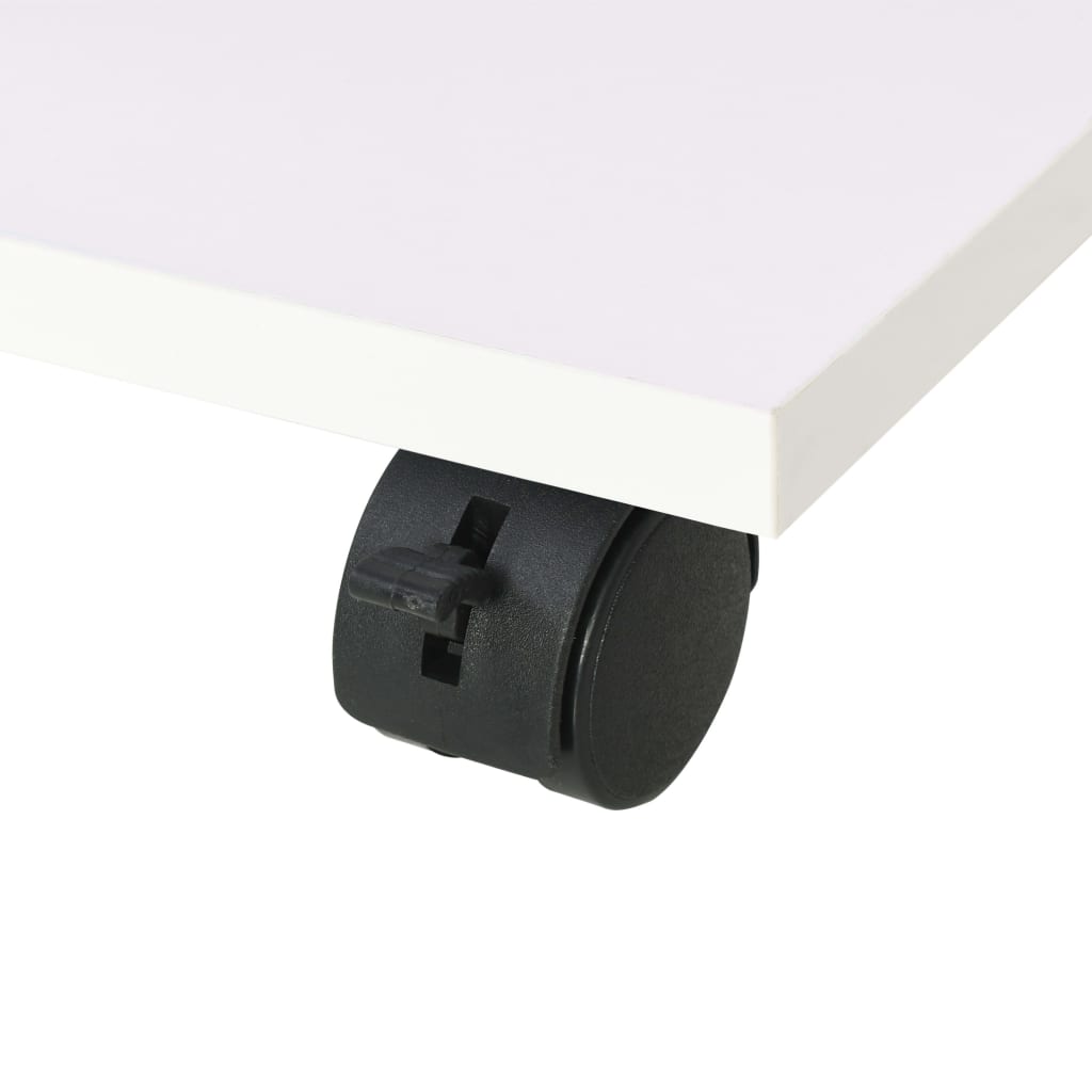 Estante com rodas 50x35x42 cm branco