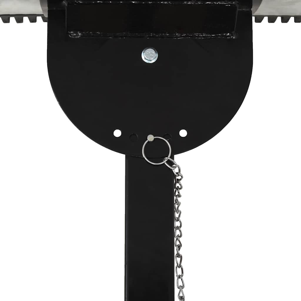 Limpa-neves manual com rodas 100x44 cm