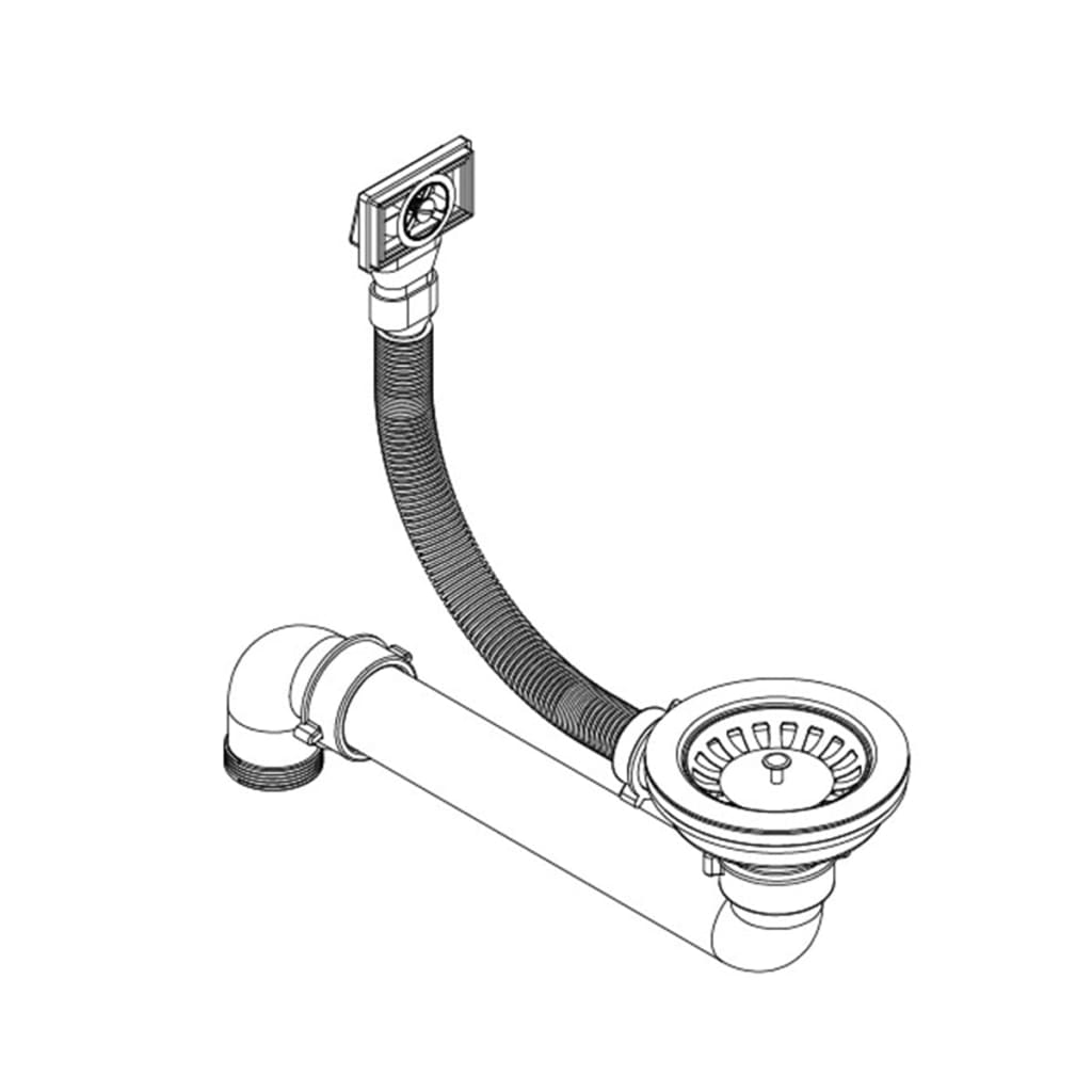 Lava-louça com 1 cuba granito redondo preto