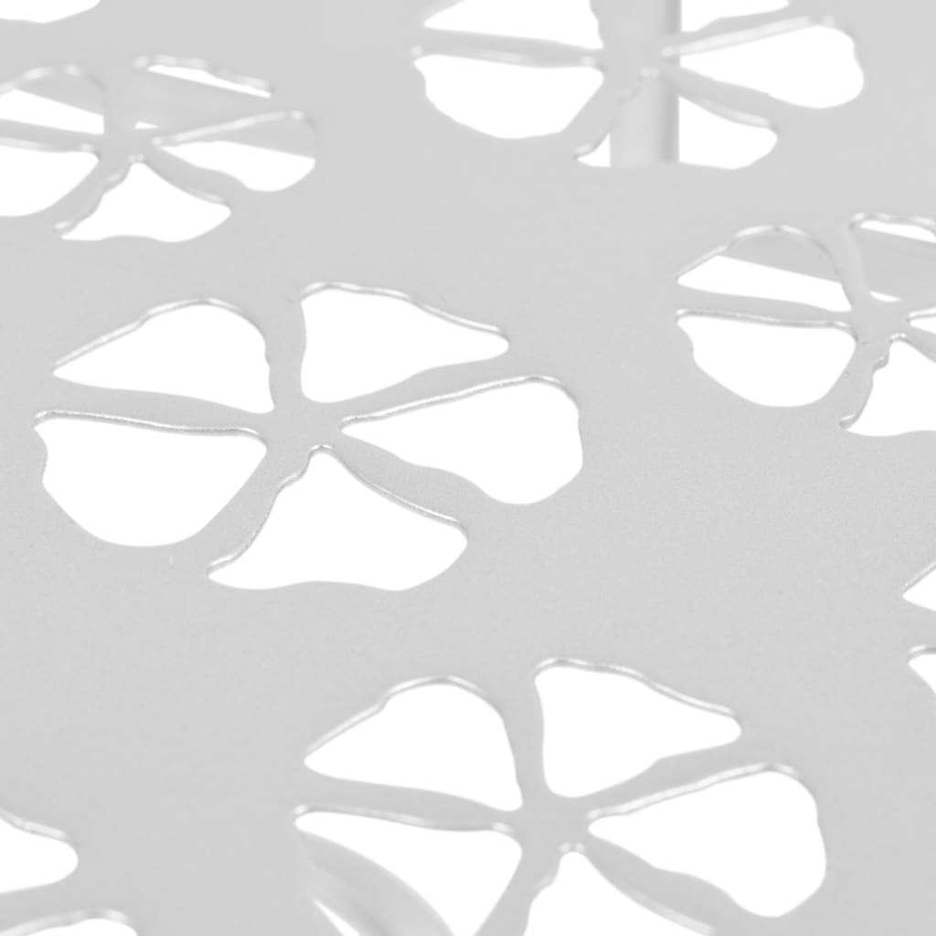 Mesa de apoio vintage semicircular metal 72x36x74 cm dourado