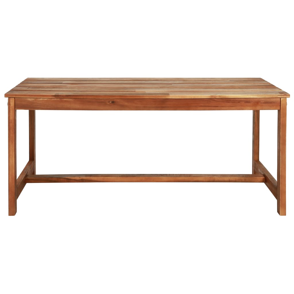 4 pcs conjunto lounge exterior madeira acácia maciça