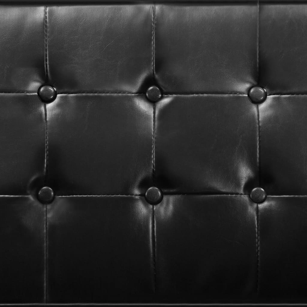 Poltrona branca 75x70x75 cm couro sintético