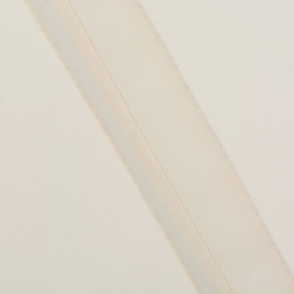 Toldo lateral dobrável para terraço 160 cm creme