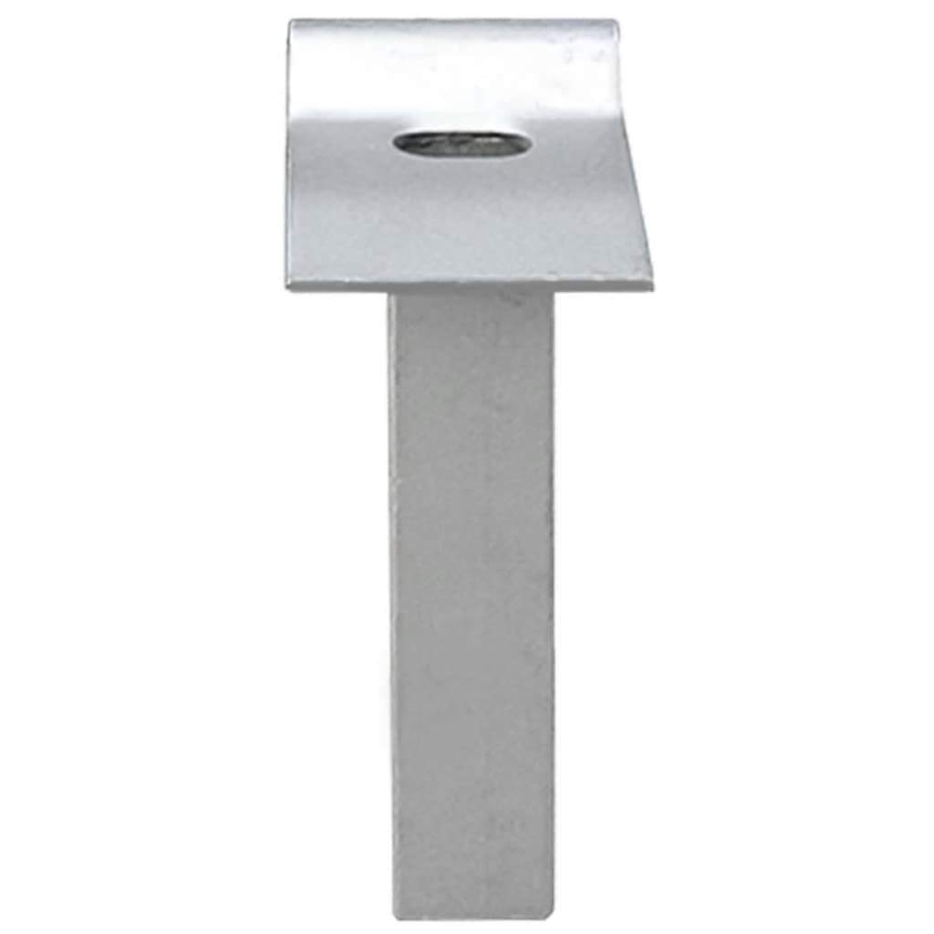 Portão de jardim de malha em aço galvanizado 400x75 cm cinza