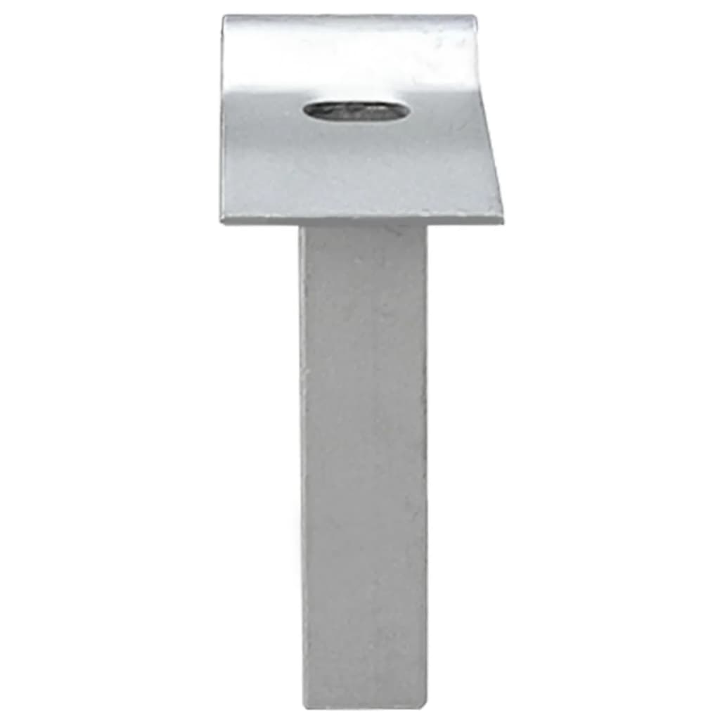 Portão de jardim de malha em aço galvanizado 400x75 cm cinza