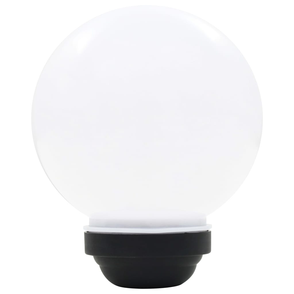 Candeeiro solar de exterior LED 4 pcs esférico 15 cm RGB