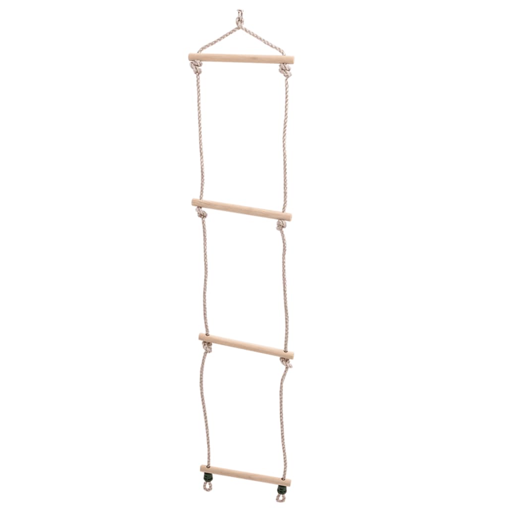 Assento de baloiço c/ escada de corda 37x15 cm PE azul