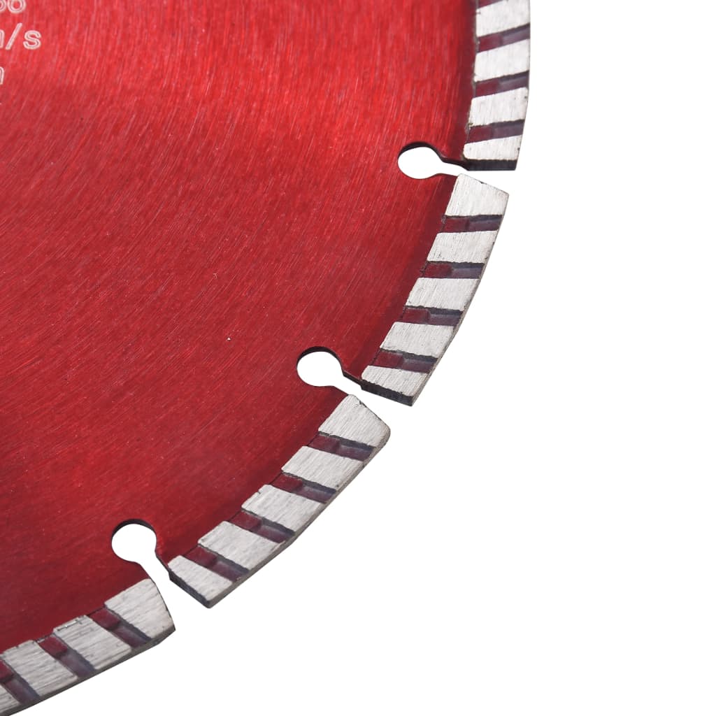 Disco de corte de diamante com aço turbo 350 mm