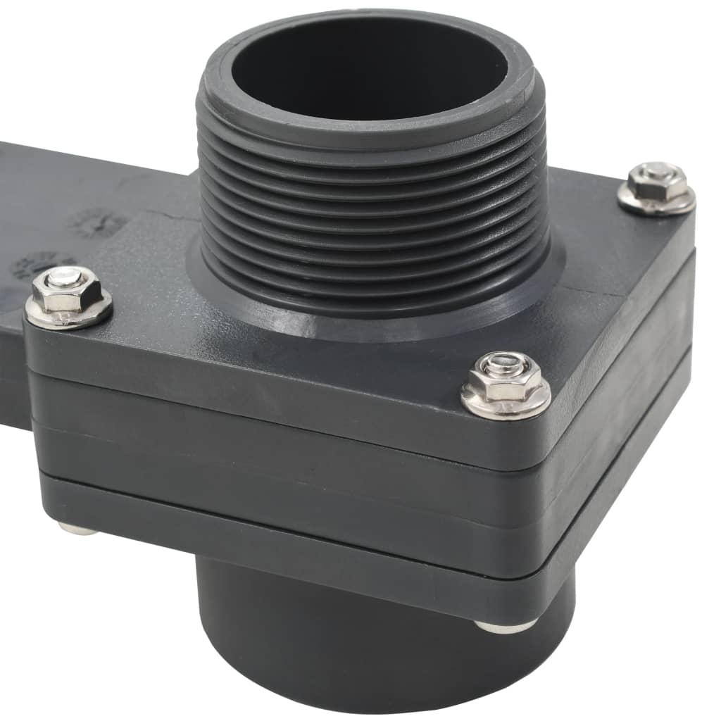 Válvula de regulação para piscina 2 pcs 38 mm