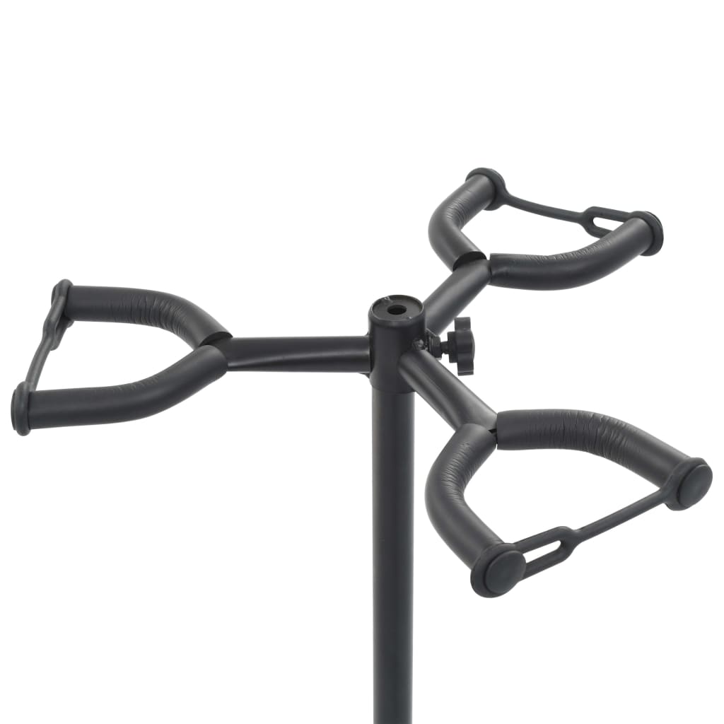 Suporte para guitarra aço preto