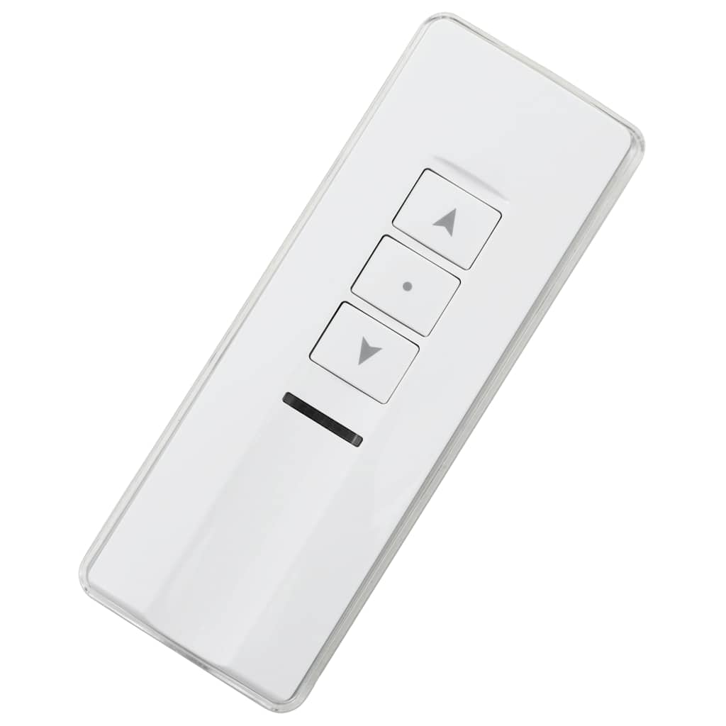 Toldo dobrável motorizado 400 cm amarelo/branco