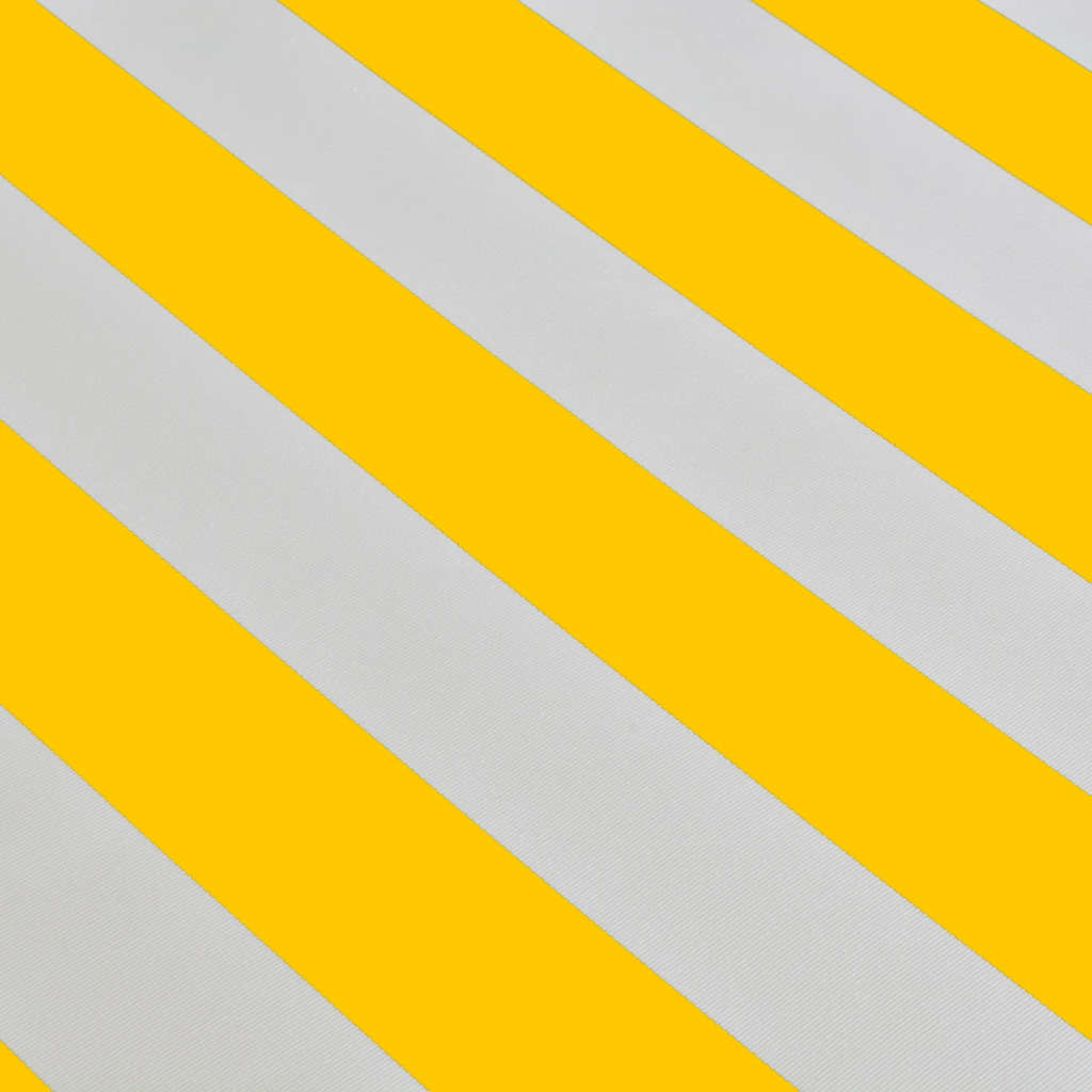 Toldo dobrável manual 400 cm amarelo/branco