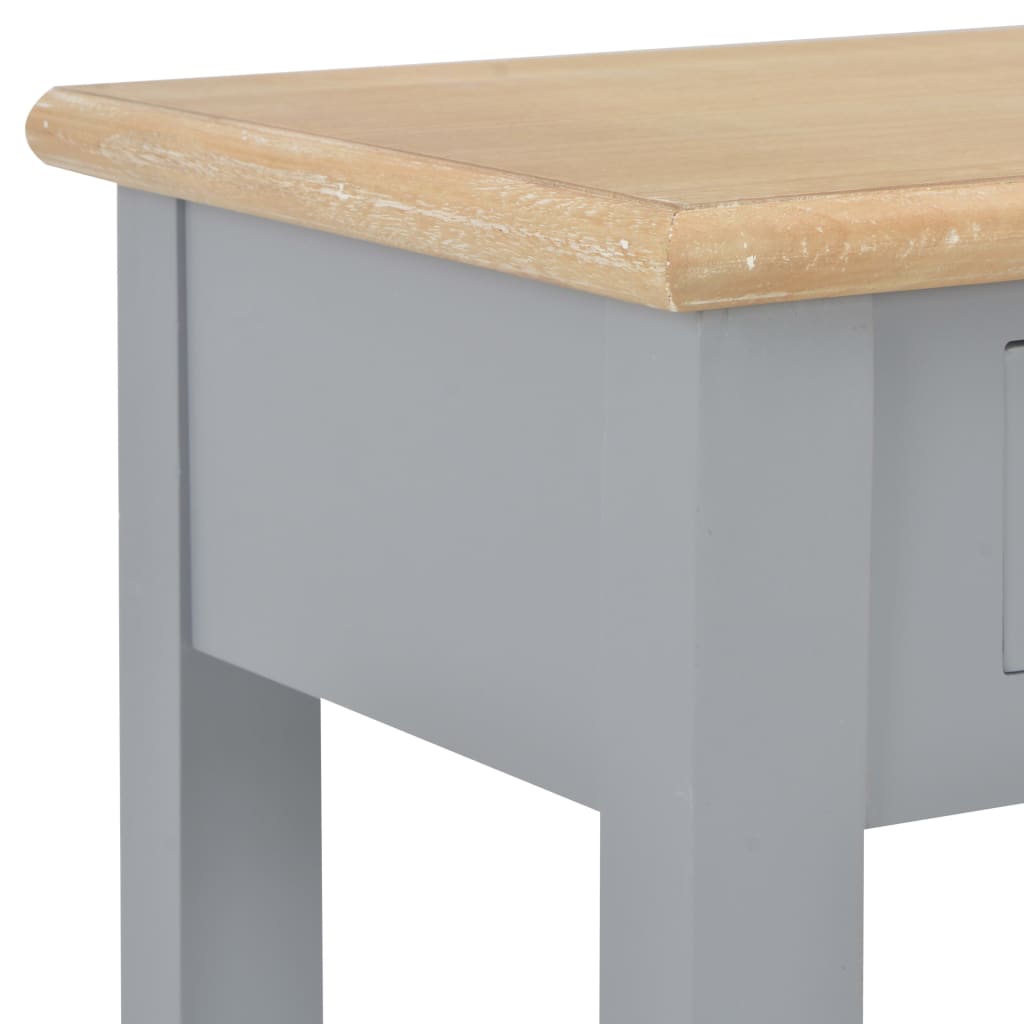 Mesa consola 110x35x80 cm madeira branco