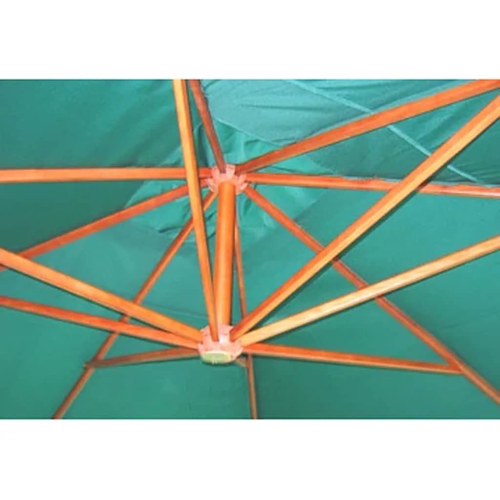 Guarda-sol flutuante Melia 300 x 400 cm verde