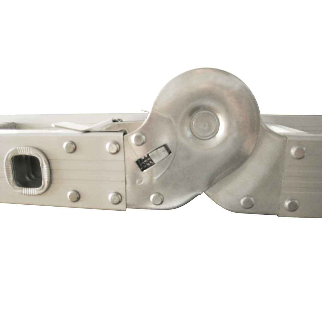 Escada de alumínio 8 degraus 150 kg