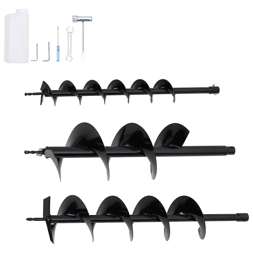 Perfurador de solo laranja