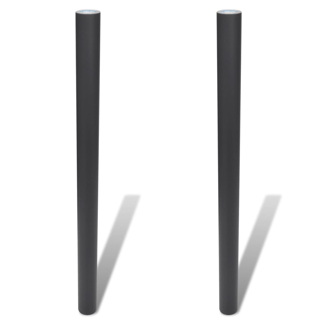 140897 Adesivo de parede tipo quadro negro 0,6 x 3 m 2 rolos c/ gizes