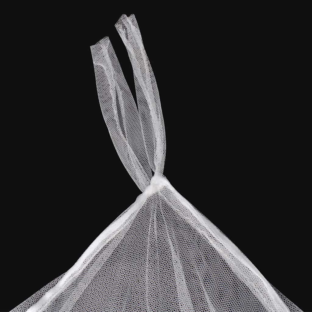 Mosquiteiro quadrado 3 aberturas 2 pcs