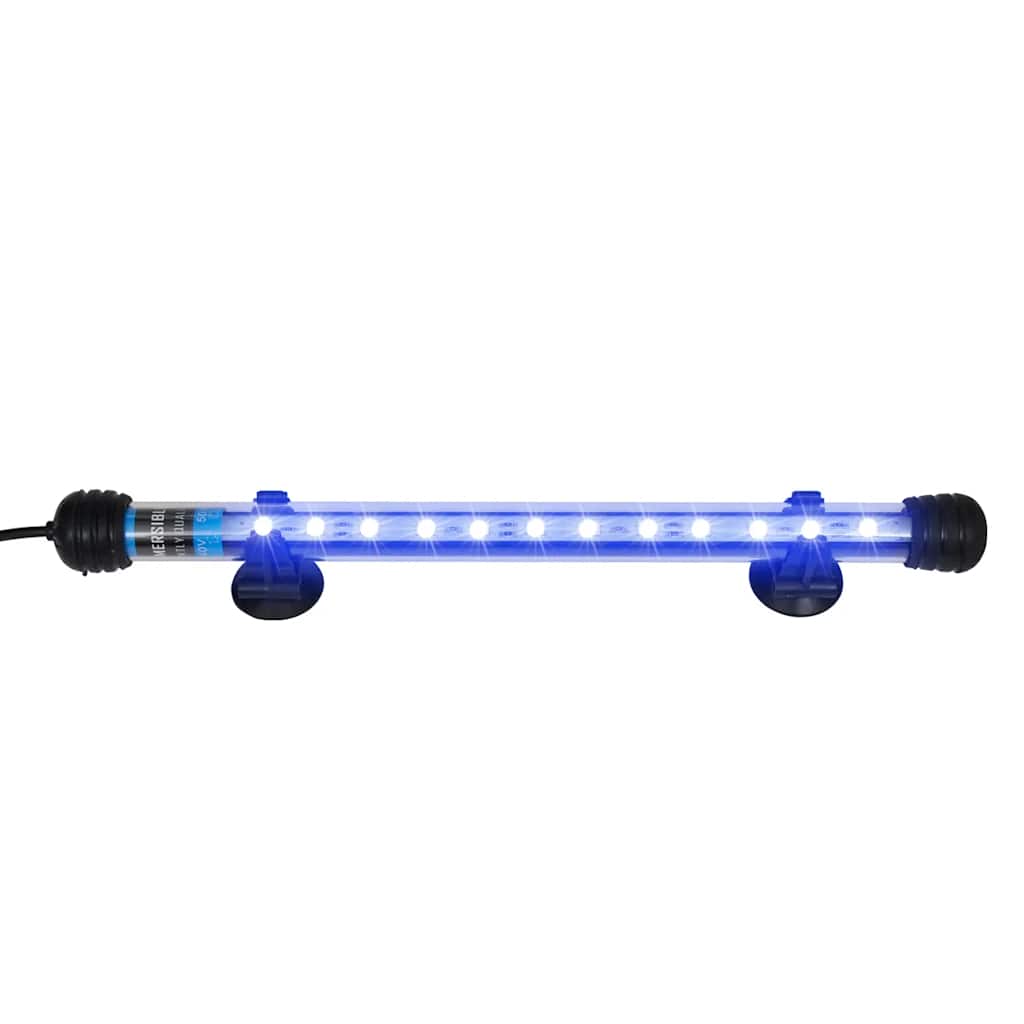 Lâmpada LED aquário 28 cm azul