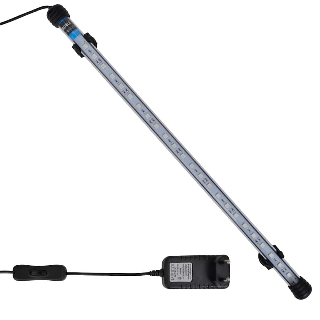 Lâmpada LED aquário 48 cm azul