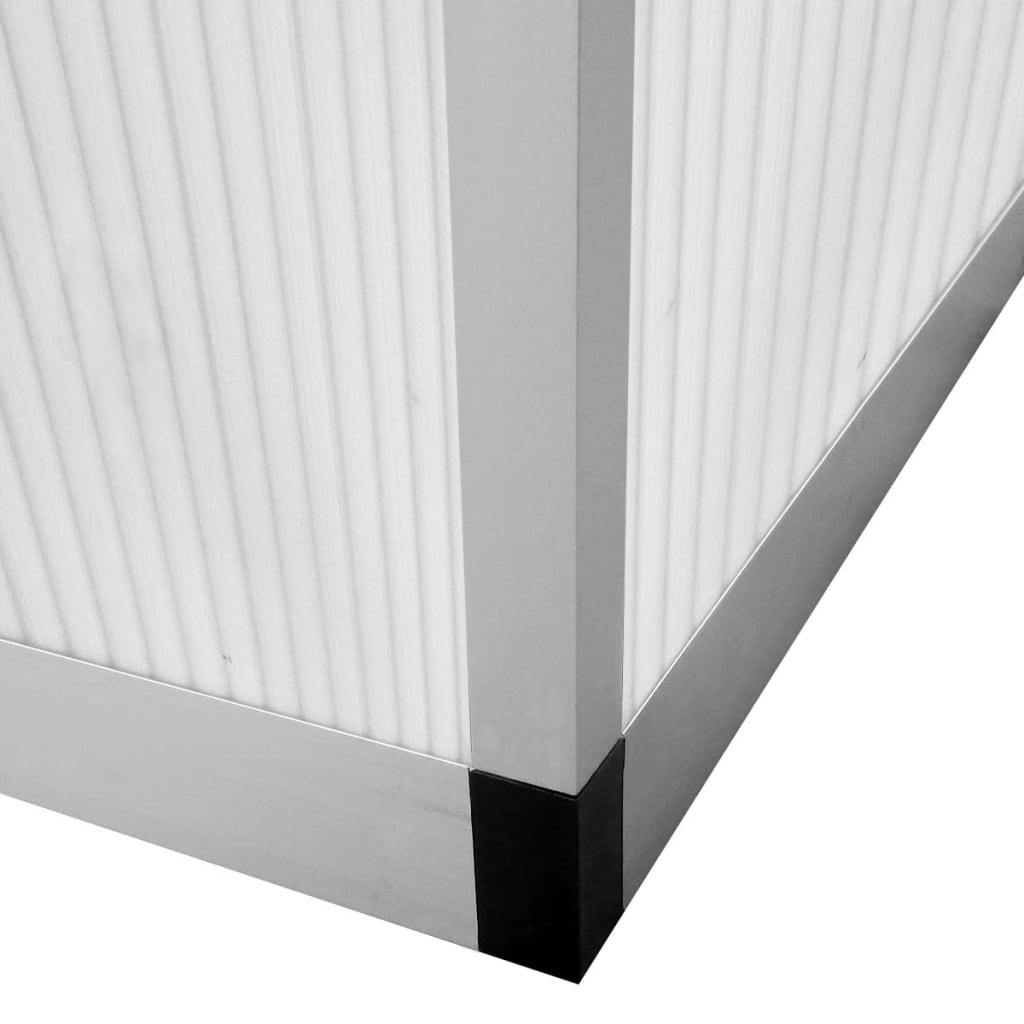 Estufa reforçada alumínio com base embutida 9,025 m²