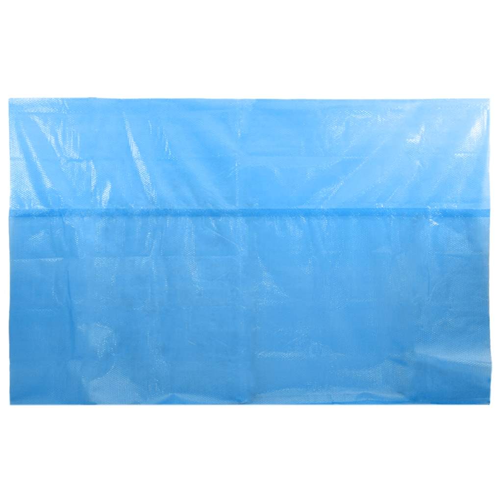 90675 Cobertura retangular para piscina 260x160 cm PE azul