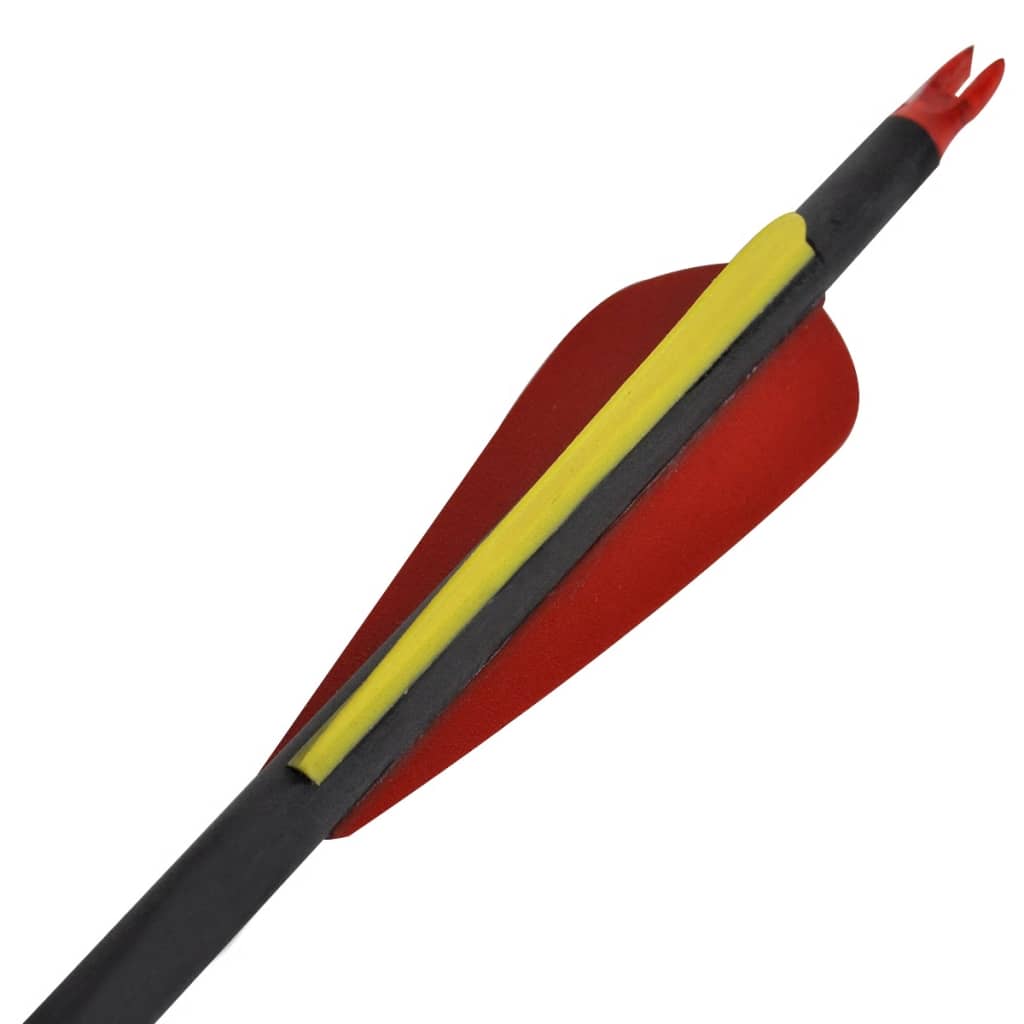 Flechas para arco recurvo padrão 12 pcs 30" 0,76 cm carbono