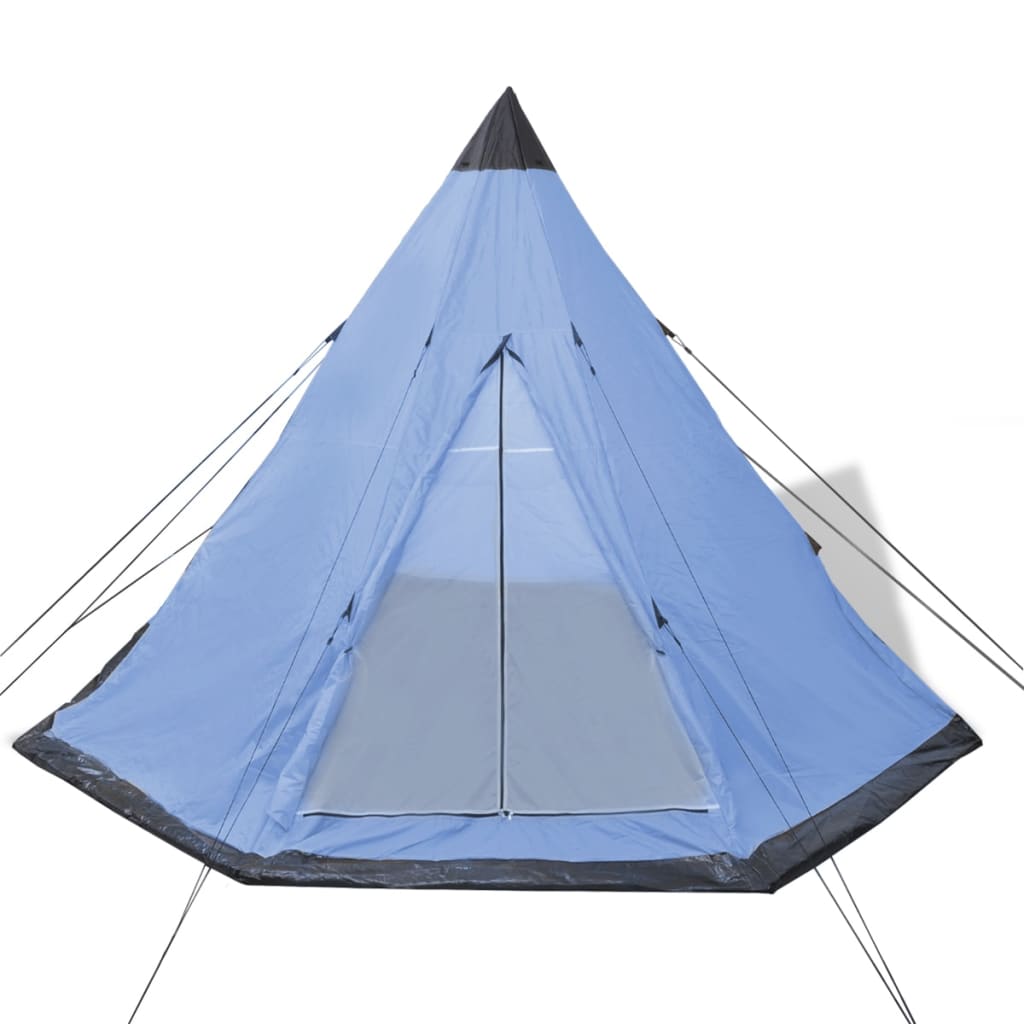 Tenda para 4 pessoas, azul