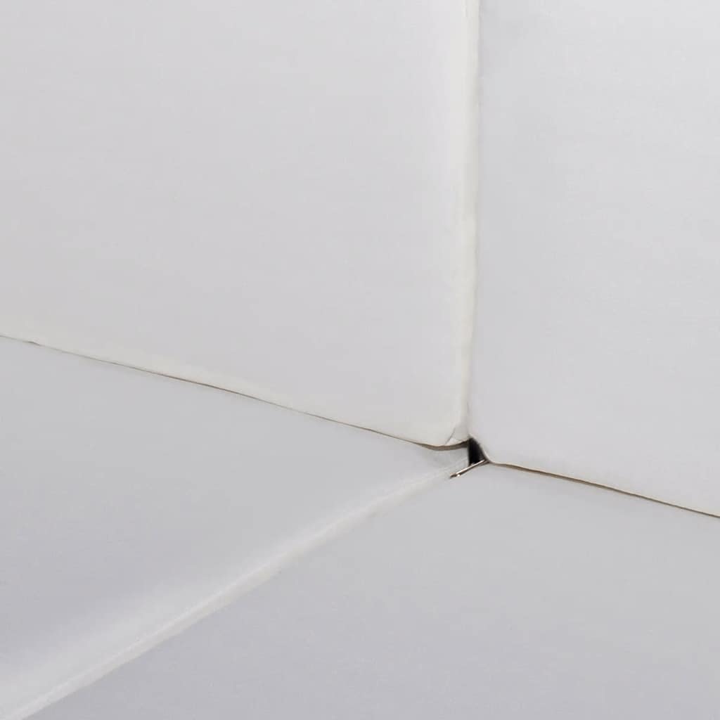 6 pcs conjunto lounge de jardim c/ almofadões vime PE castanho