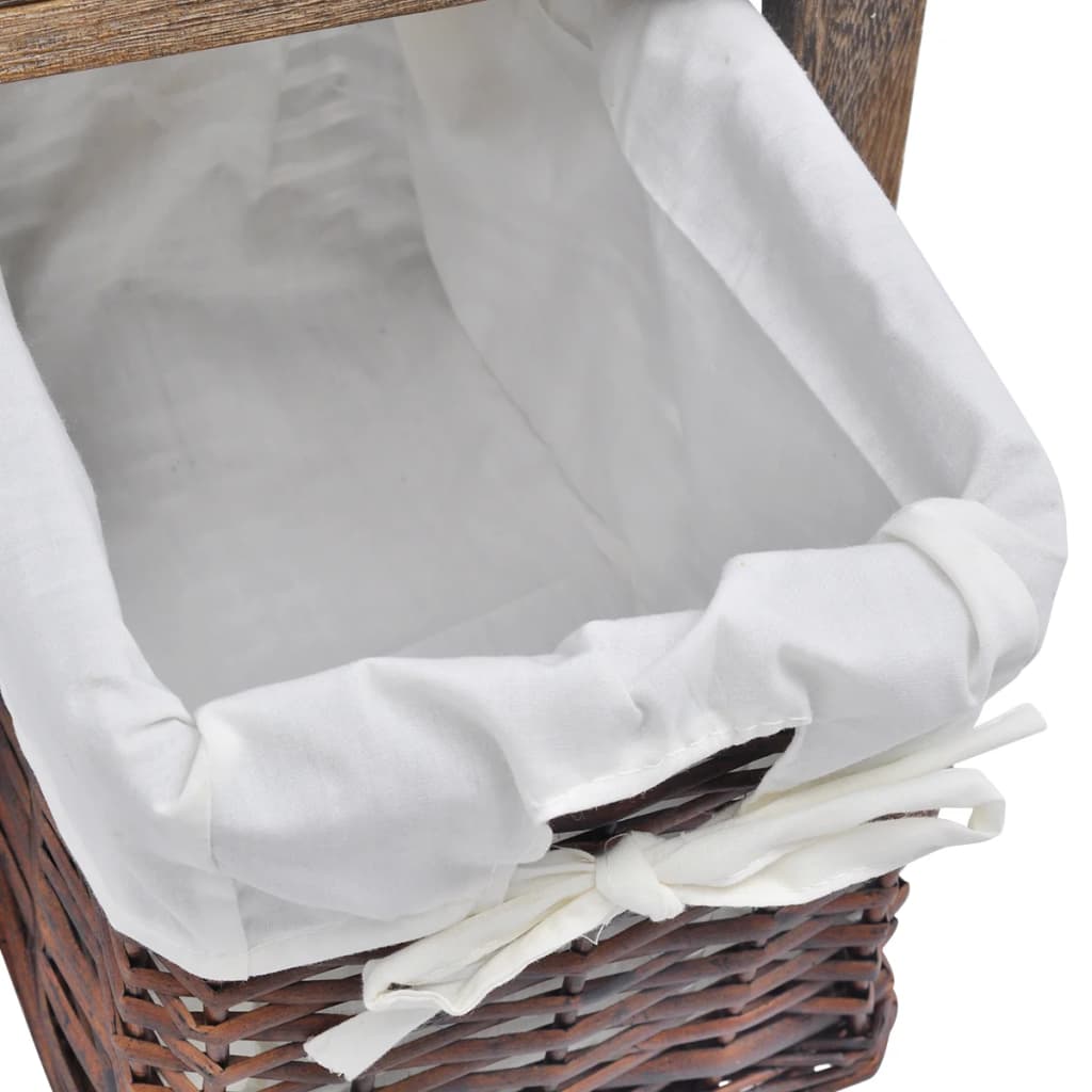 Mesa de cabeceira em madeira branco
