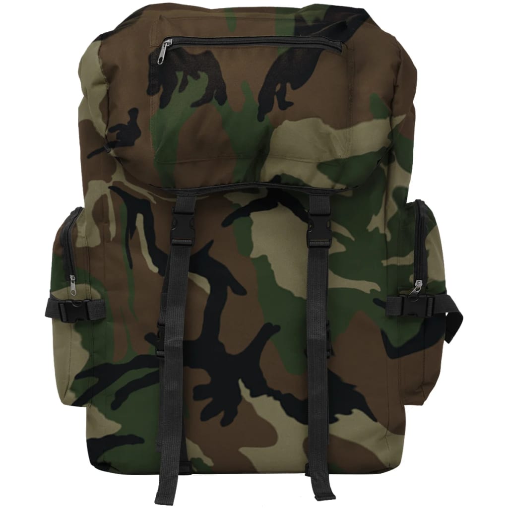 Mochila estilo camuflagem do exército 65 L