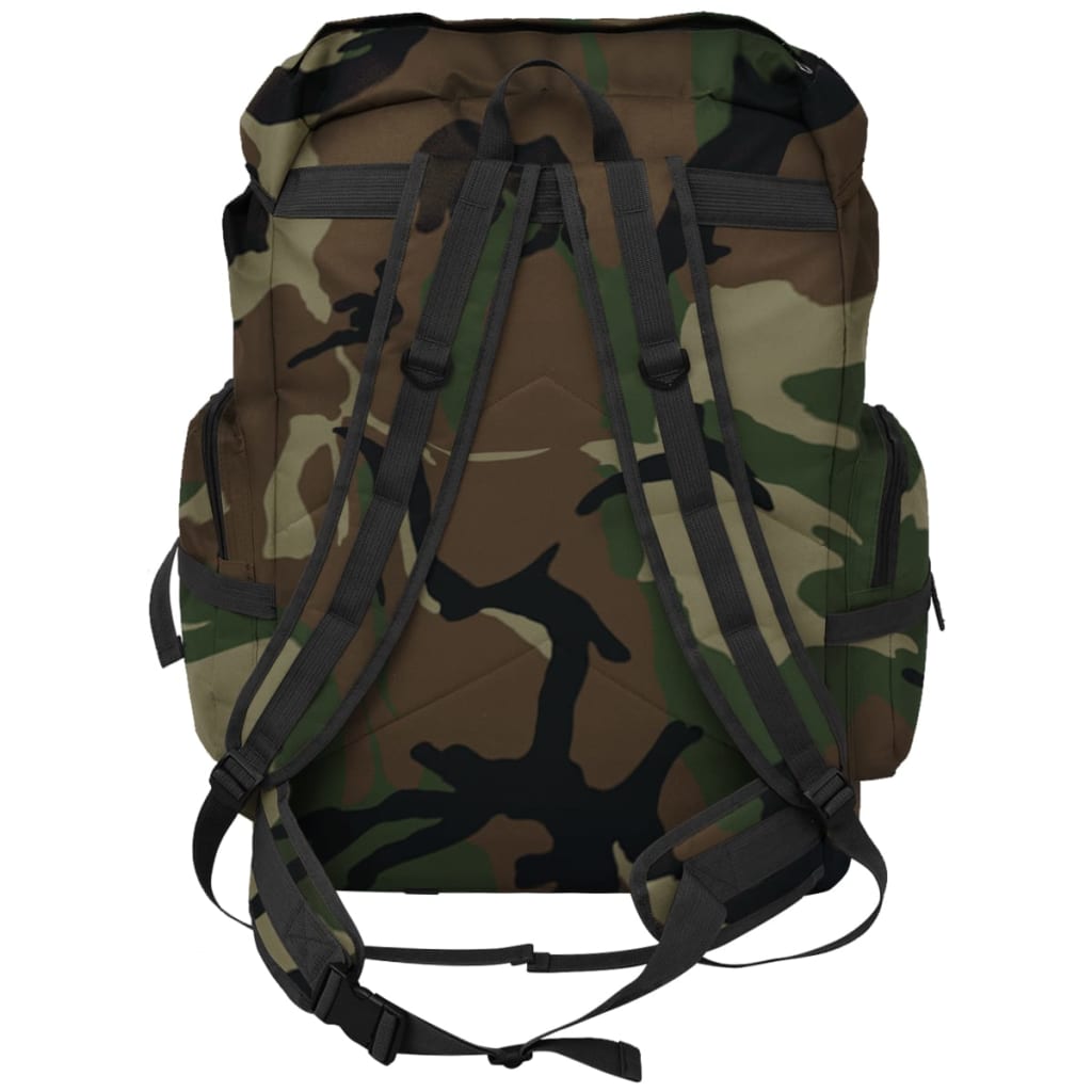 Mochila estilo camuflagem do exército 65 L